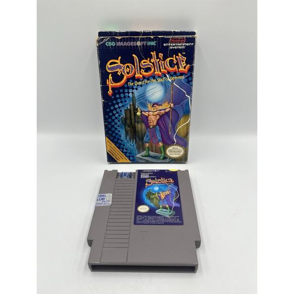 Solstice NES Nintendo With Original Box - Picture 1 of 13